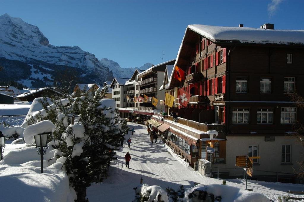 Swiss Lodge Hotel Bernerhof Wengen Eksteriør billede